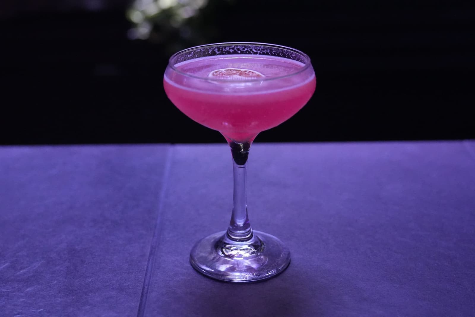 Signature cocktail, built by your bartender